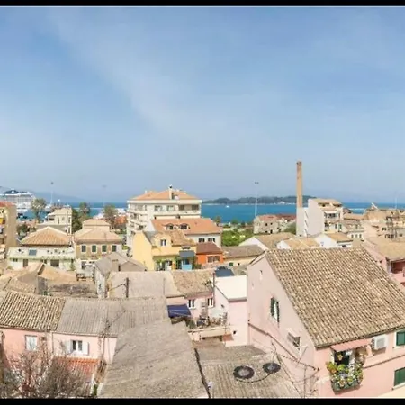 Makis Sea-View Apartment-Corfu Port Mantouki Экстерьер фото