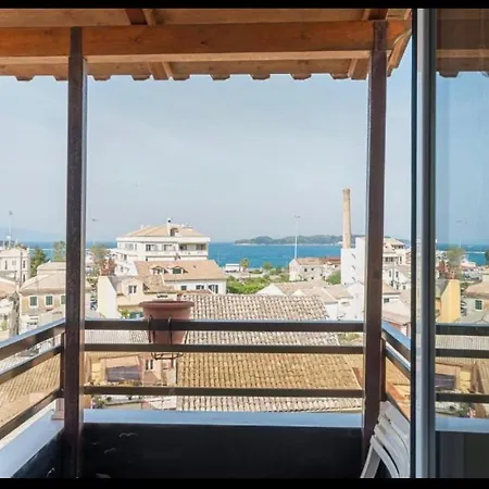 Makis Sea-View Apartment-Corfu Port Mantouki Экстерьер фото